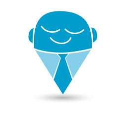 business mann symbol zeichen modern