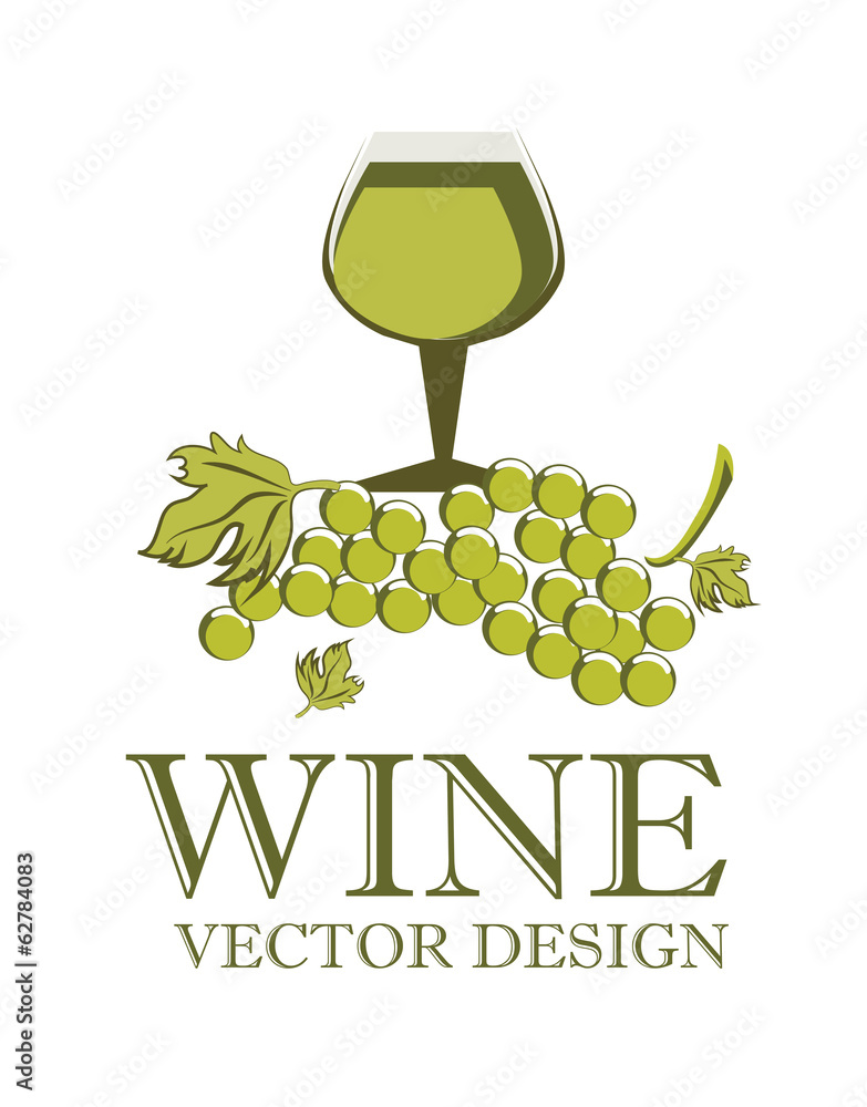 Sticker wine design