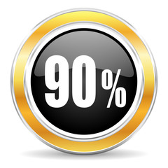 90 percent icon