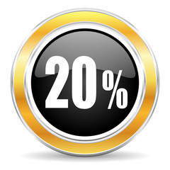 20 percent icon