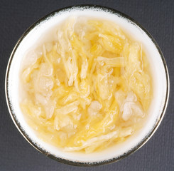 Bird's nest. Boiled bird's nest