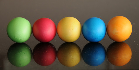 Ostern: bunte 