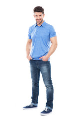 Fototapeta premium Young man smiling