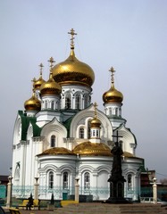 Fototapeta na wymiar church in Bataisk, Russia