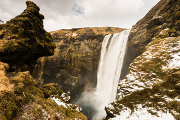 Obraz premium Skógarfoss
