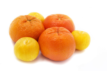 plum, mandarin