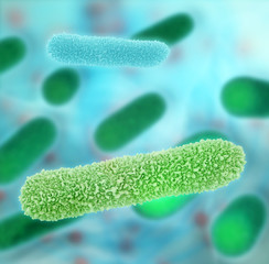 Bacteria - 3D Rendering