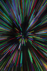 Abstract light lines