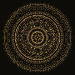 Mandala. Indian decorative pattern.