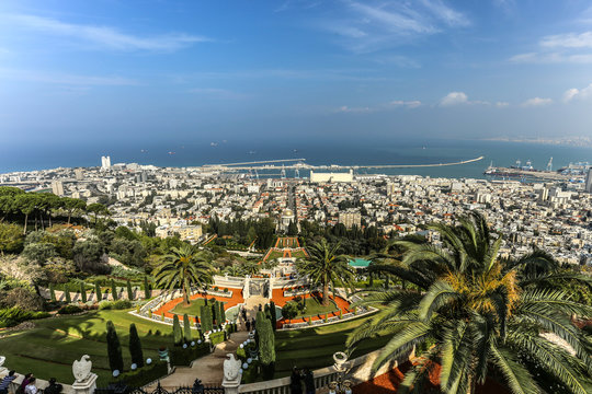 Baháʼí World Centre in Haifa / Israel