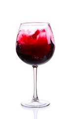 Wine in the glass