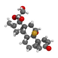 Dexamethasone glucocorticoid drug. Steroid drug.