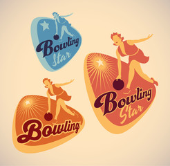 Bowling labels