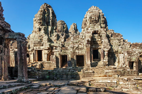 Bayon temple in Angkor Wat complex