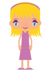 friendly woman with a smile