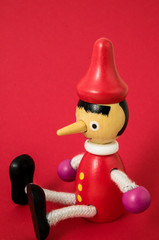 Pinocchio Toy Statue
