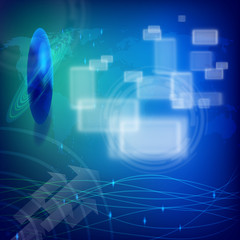 Creative social network digital background