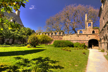 Naklejka premium Abbaye Maritime de Beauport, Paimpol, Frankreich