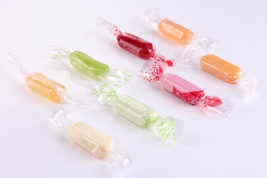 Tasty Candies Isolated On White