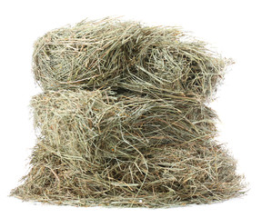 Hay, isolated on white © Africa Studio