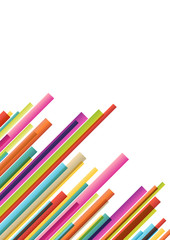 Color lines colorful mosaic abstract illustration background vec