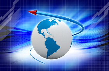 dollar with growth arrow