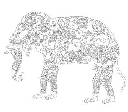 Hanuman Elephant