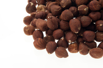 peeled hazelnut