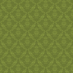 damask seamless floral pattern