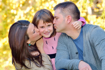 Fototapeta premium Happy family