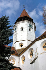 Saxon fortified church. Prejmer, Transylvania