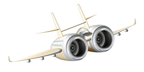 Flugzeug, Jumbo Jet comic