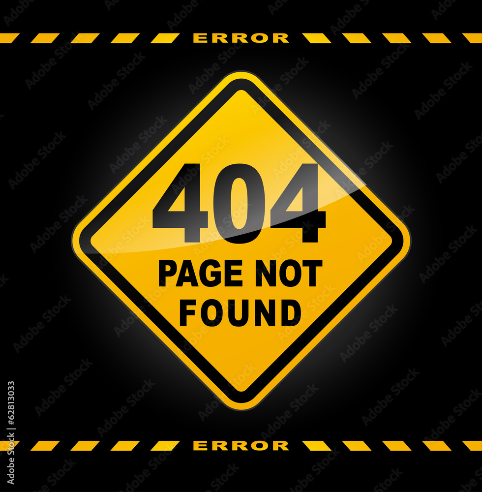 Poster vector error background