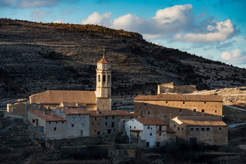 Iglesia De Cañada De Benatanduz. Teruel. España