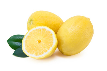 Lemon with Leafs