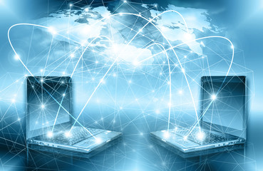 Best Internet Concept of global business from concepts series