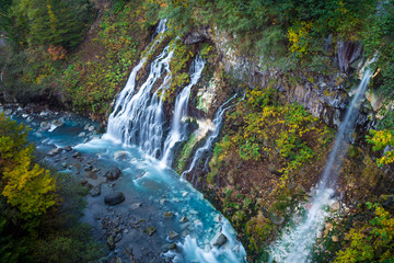 Fototapeta premium Shirohige waterfall