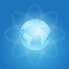 Internet and World symbol