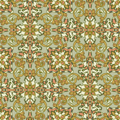 Decorative seamless pattern. EPS-8.