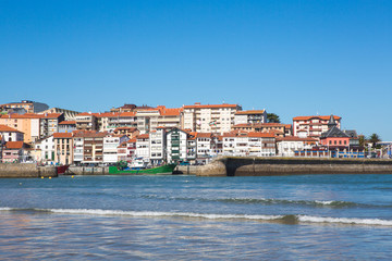 View of the beach of Lekeitio