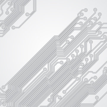 Abstract Background With A Circuit Board Texture