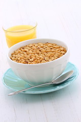 Delicious and healthy granola cereal