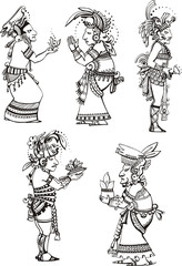 Maya characters