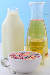 Delicious kids cereal loops