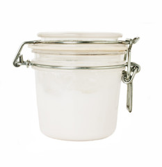 cosmetic cream for care isolated