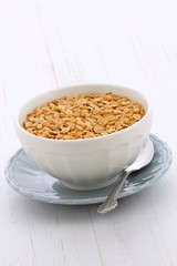 Delicious and healthy granola cereal