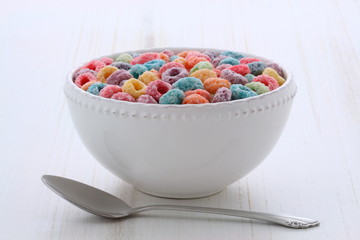 Delicious kids cereal loops