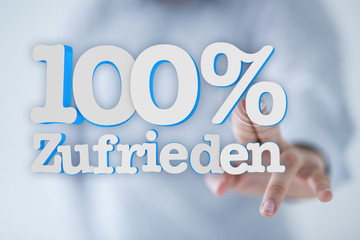 zufrieden