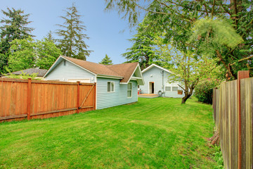 Side yard view