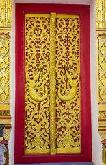 Thai painting in temple
